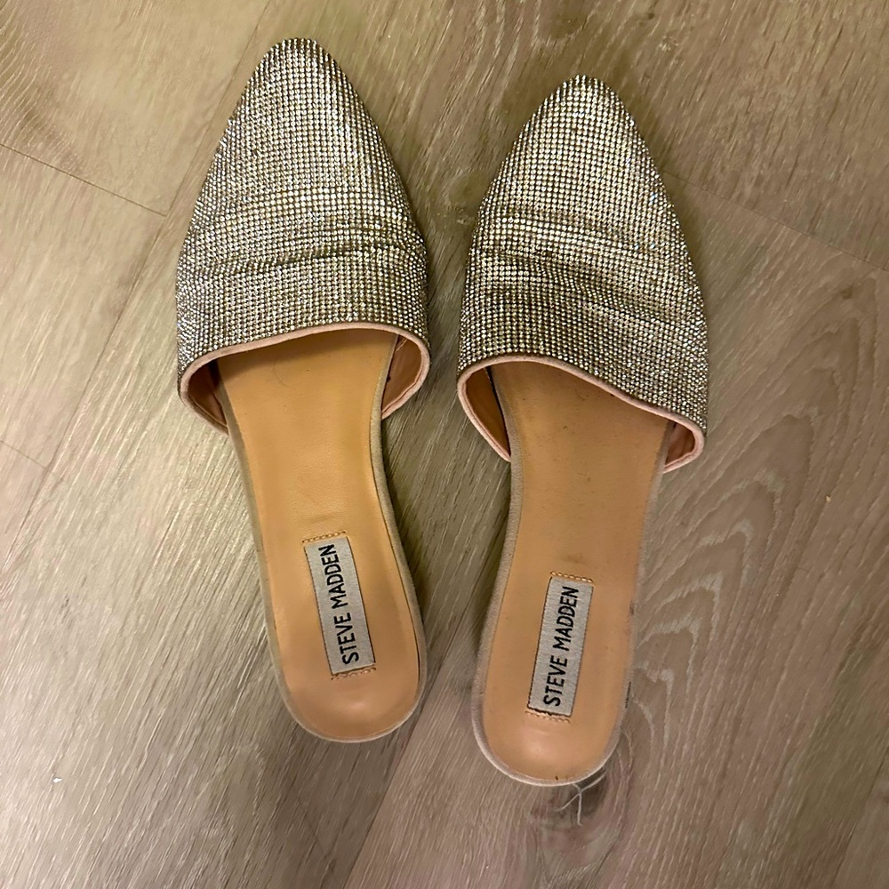 Steve Madden Sparkle Flats